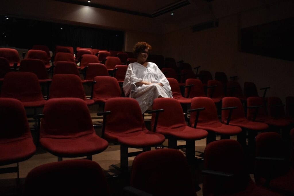 Rose Lima em estreia do BTCA no Espaço Xisto | Foto: Victor Conegundes
