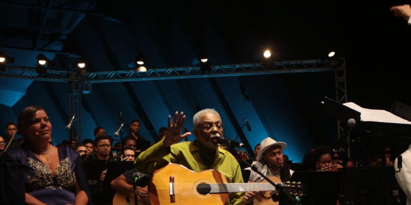 Gilberto Gil apresenta ópera Amor Azul na Concha Acústica • Foto: Victor Conegundes